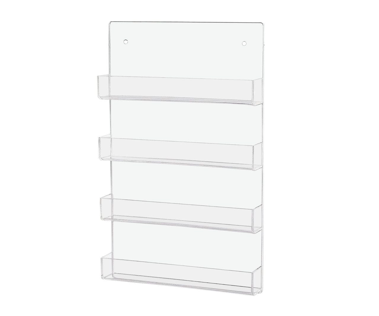 JessLab Nail Polish Organizer, Clear Acrylic Nail Polish Rack Essential Oil  Holder, 4-Layer - Walmart.com